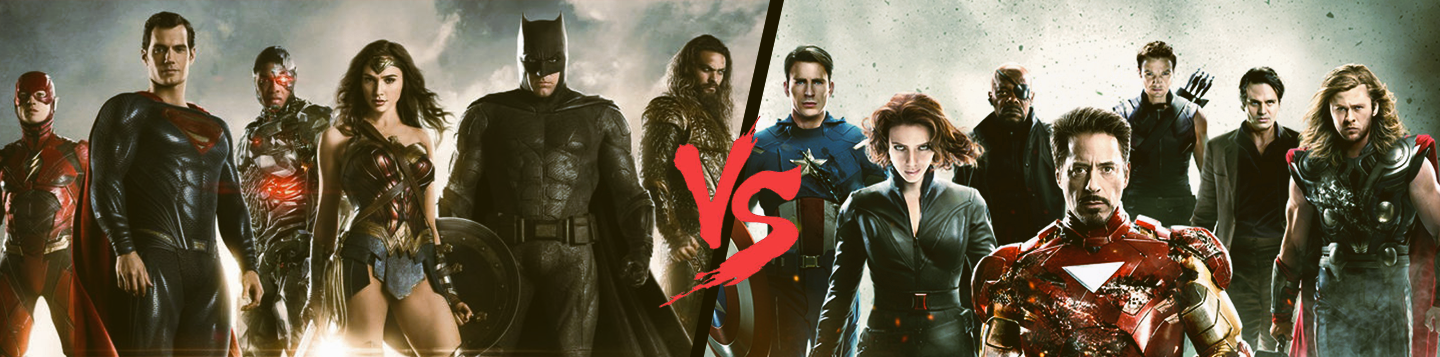 héros justice league contre avengers